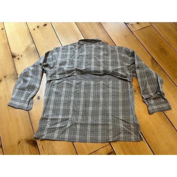 Weatherproof mens plaid button down shirt. Long sleeve. Breathable. Size large - Picture 3 of 7
